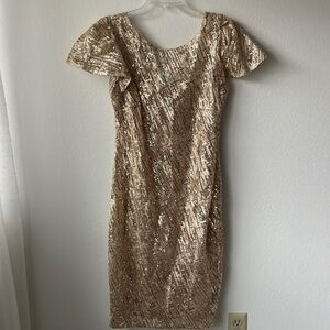 Marina Dress New size 10 Gold and Copper Evening dress
